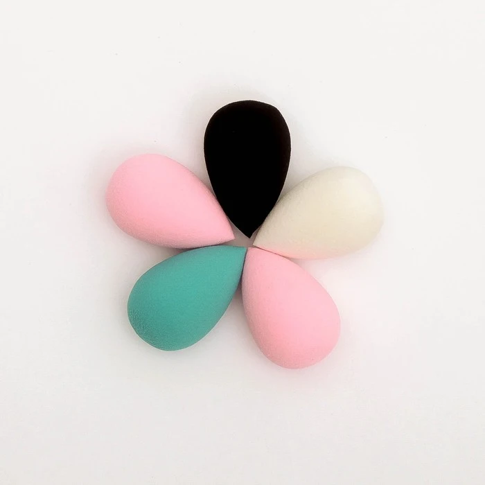 Набор спонжей для макияжа в звезде Розовый фламинго 7 5 х 8 3 см 4684515|Ватные изделия