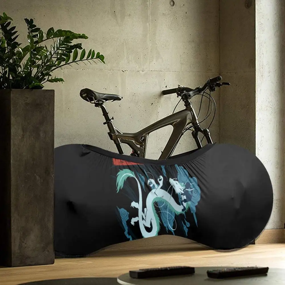 

Mononoke Chihiro outdoor Bike Fashionable MTB waterproof Bicycle dust cover Custom biking motocross downhill BMX father gift