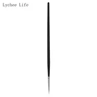 Lychee жизнь 000 супер тонкой глины Кисть DIY куклы, макияж для лица, нарисовать линию ручка Рисование моделирование острым деталь Полимерная глина инструменты