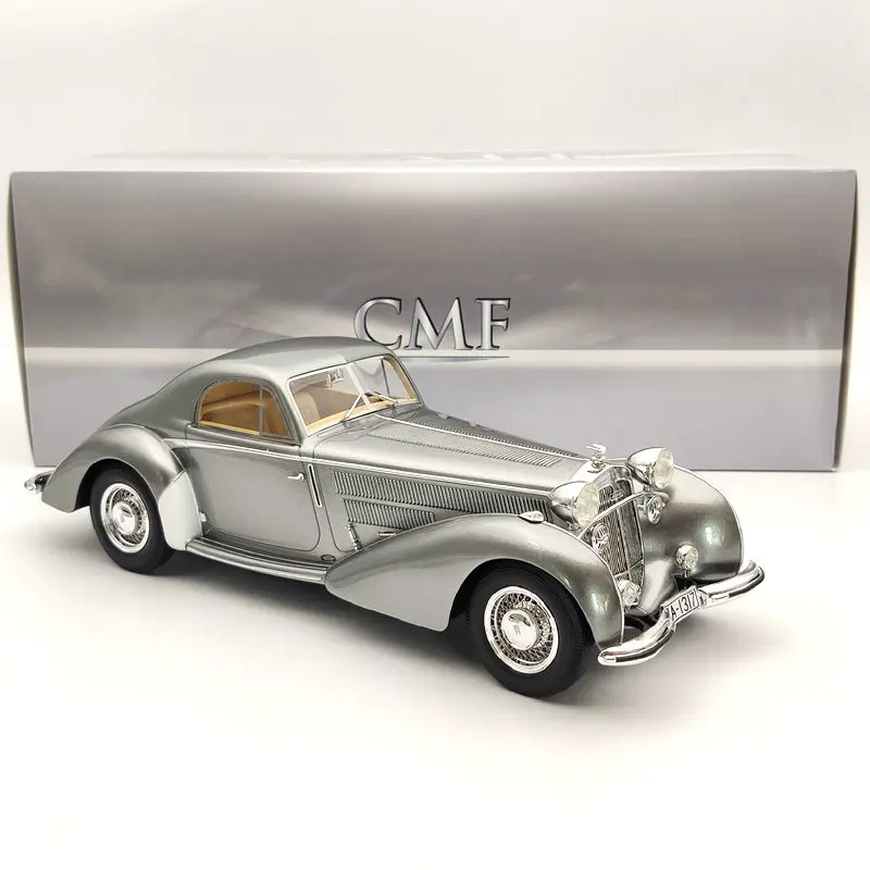 CMF 1:18 для H ~ rch 853 специальный купе от Erdmann & Rossi 1937 CMF18150 модели металлик-серого