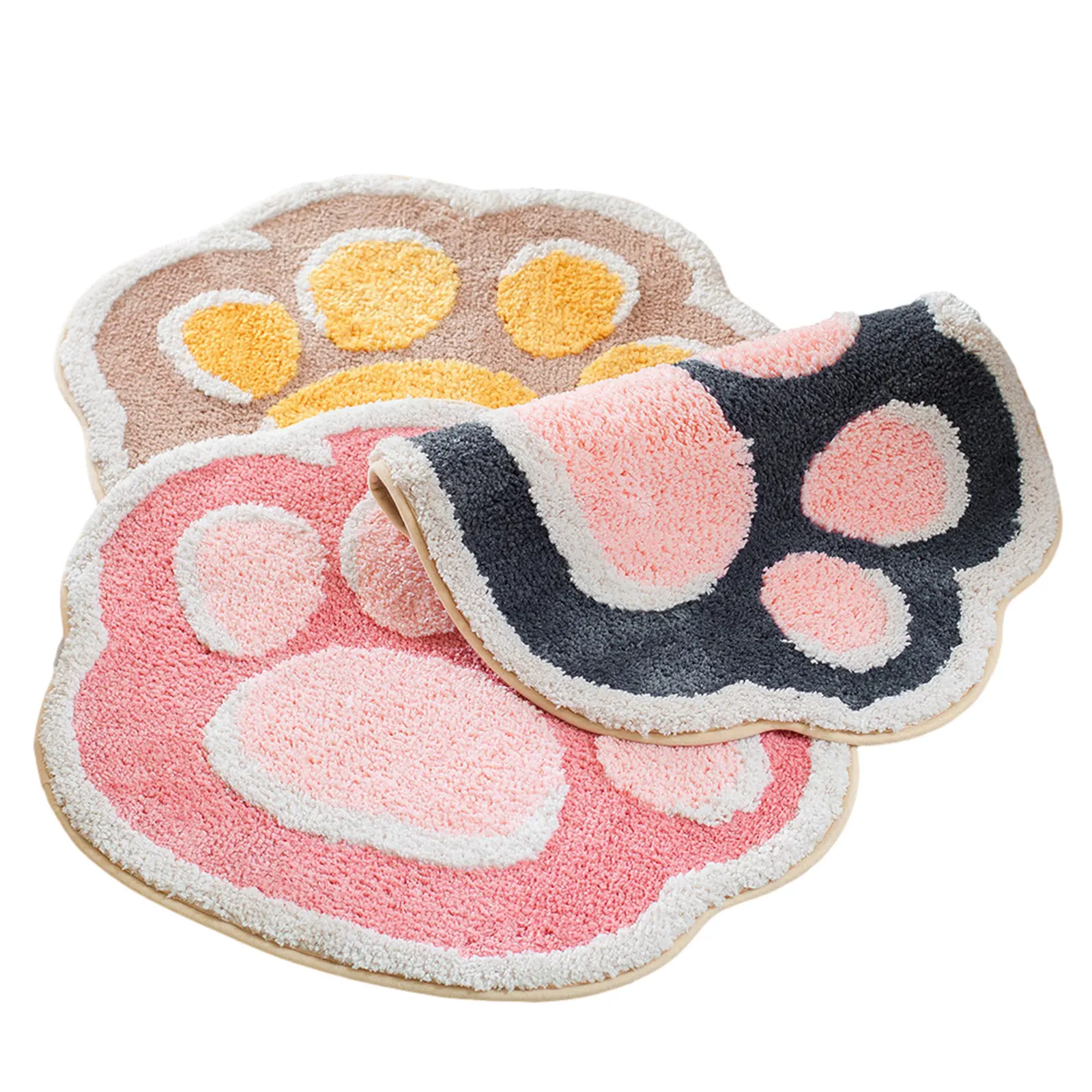 Новинка 2021 лидер продаж модный нескользящий коврик с кошачьими крапанами для