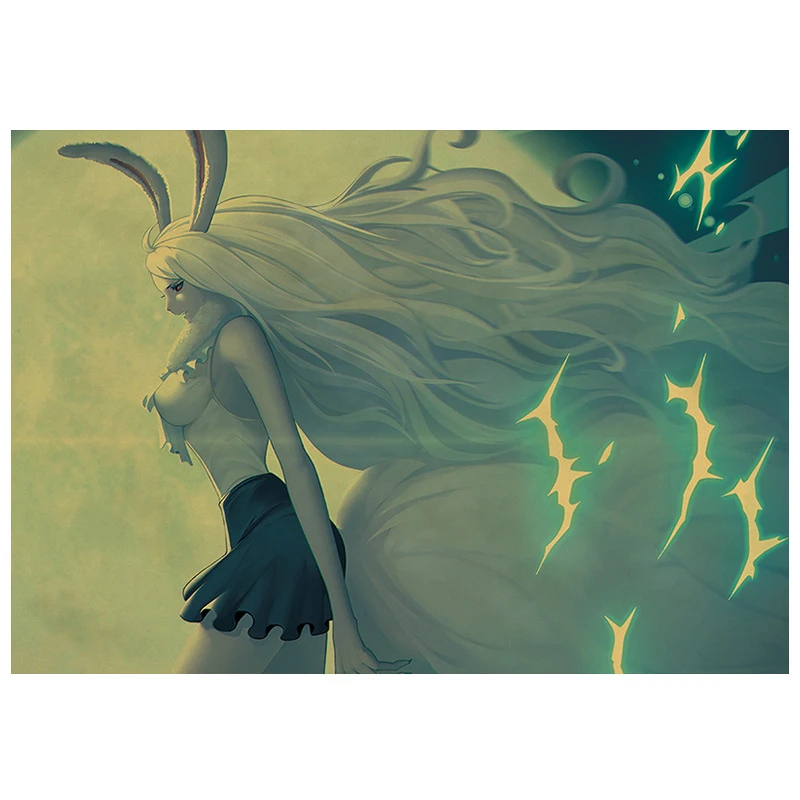 ВИНТАЖНЫЙ ПЛАКАТ классические персонажи аниме декоративные наклейки для комнат