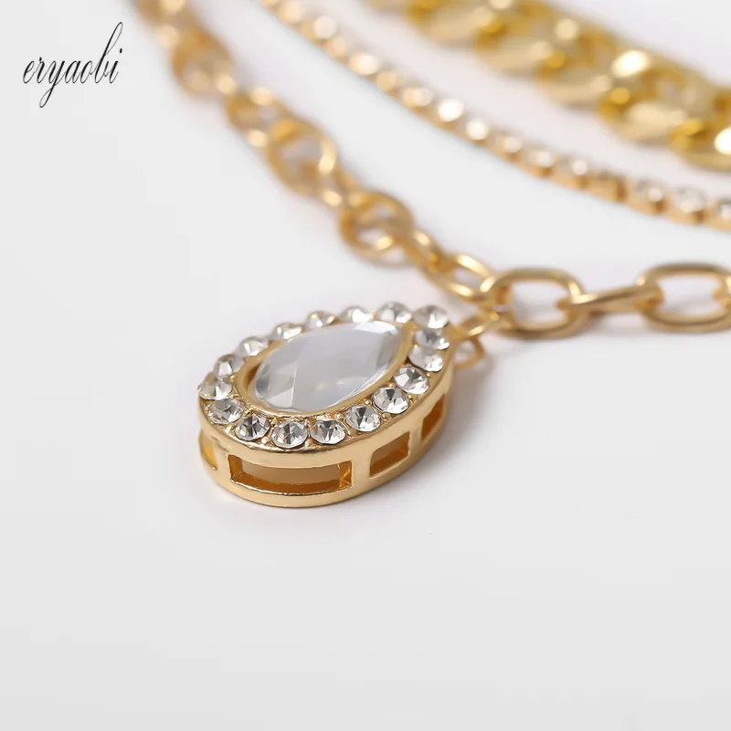 Er Yao Би персонализированные панк Темперамент микро инкрустированные дивизии 3