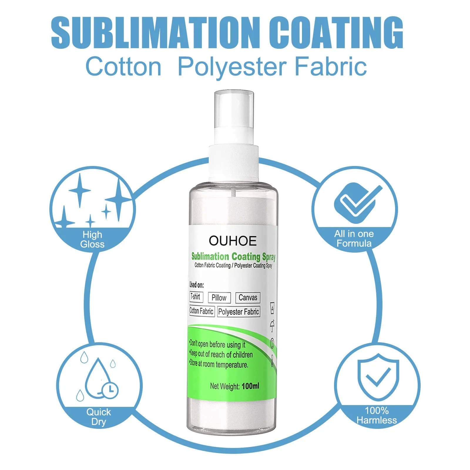 100 мл универсальное Сублимационное покрытие спрей для защиты от загрязнений и