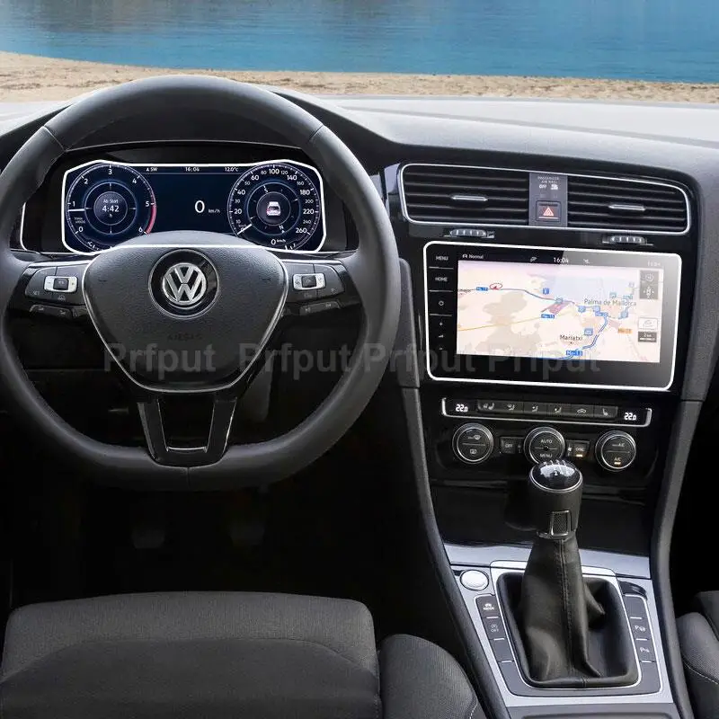 Автомобильный GPS-навигатор закаленное стекло для защиты экрана Golf 7/Golf вариант