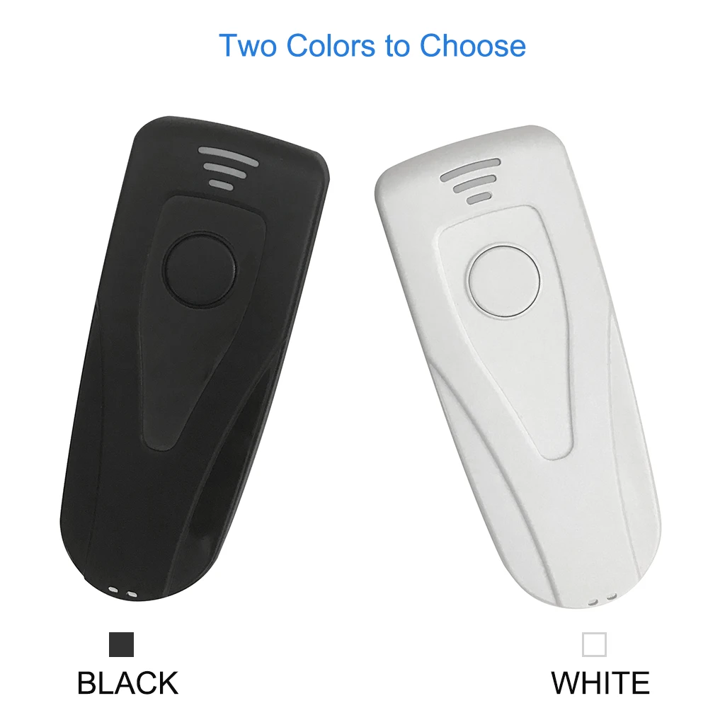 

Portable Pocket Wireless Mini 2D QR Scanner 1D/2D Bluetooth Barcode Scanner For Android IOS Scanner Barcode Handheld