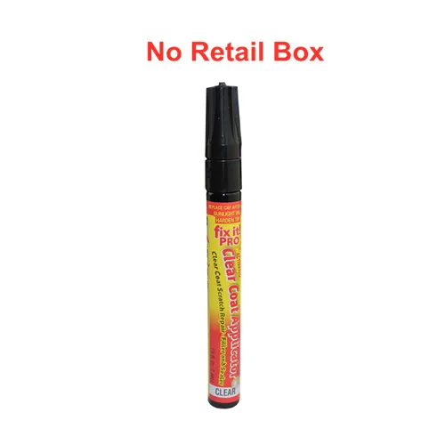No Retail Box Цена по прейскуранту завода, 1 шт., ручка для ремонта автомобиля, для ремонта царапин, это Pro, прозрачная ручка для нанесения покрытия, авторучка для ремонта автомобиля, средство для удаления царапин - Цвет: No Retail Box