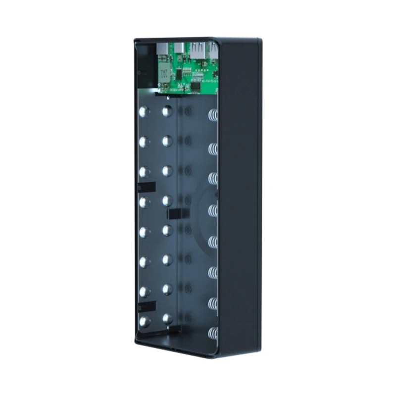 Съемный QC3.0 PD ЖК-дисплей DIY 16x1865 0 чехол для аккумулятора внешнего 5 Вт/10 Вт