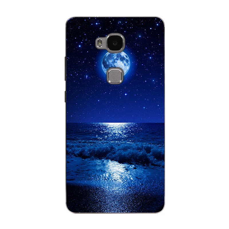 TR114 Чехол для huawei honor 5x, милый чехол для honor 5x, TPU, задняя крышка для телефона, 5,5 дюймов, для huawei honor 5X, GR5, honor 5x, чехол, Мягкий силикон - Цвет: TR114