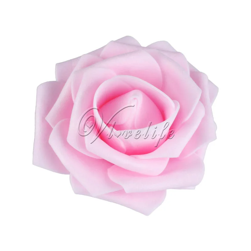 Мини 7 см искусственные головки цветов PE поролоновые роз Свадебный домашний