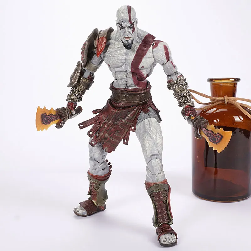 NECA God of War Ghost Sparta Kratos Классическая игра ПВХ экшн фигурка Коллекционная модель
