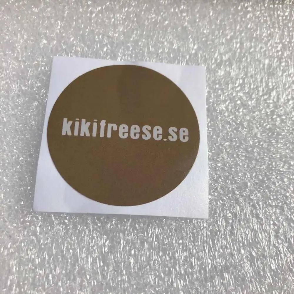 Логотип на заказ бумажный стикер этикетка для ткани сумки обуви/стикер