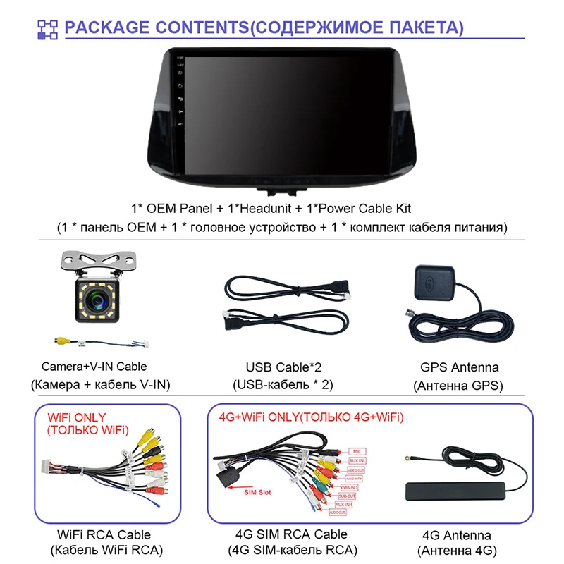 

EKIY Car Radio For Hyundai I30 2017 2018 2019 Android 9.0 Navigation GPS Multimedia Navi Player Auto Stereo Head Unit DVD BT 4G