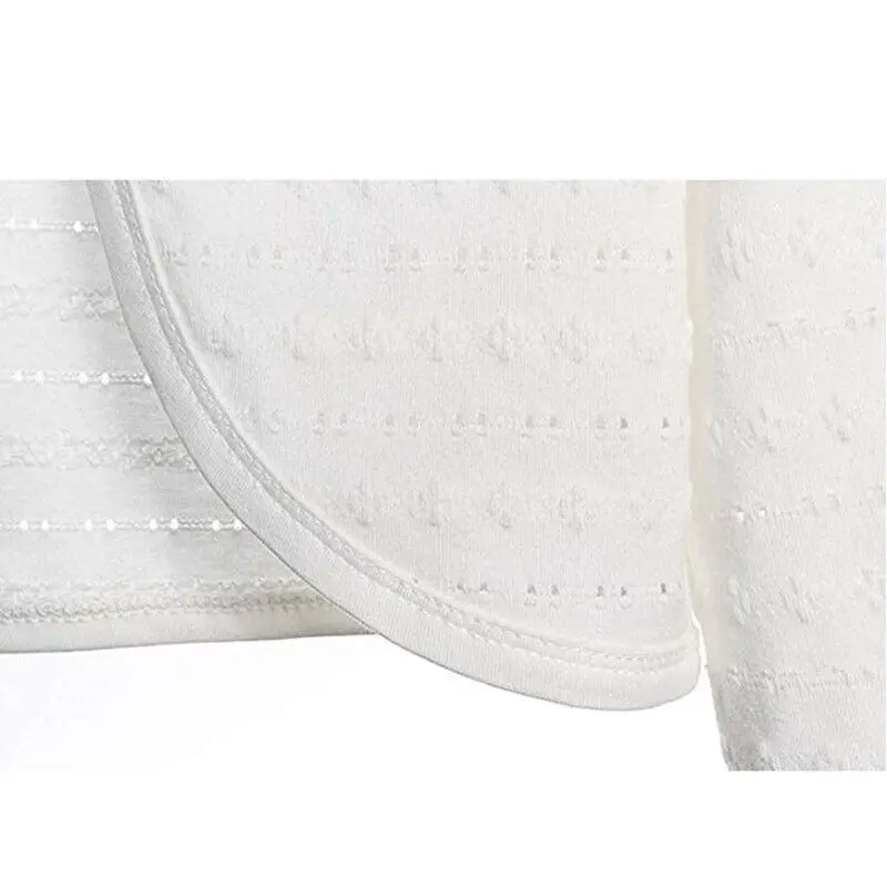 Новый вязаный свитер Pudcoco для маленьких девочек кардиган пальто Топ с длинным