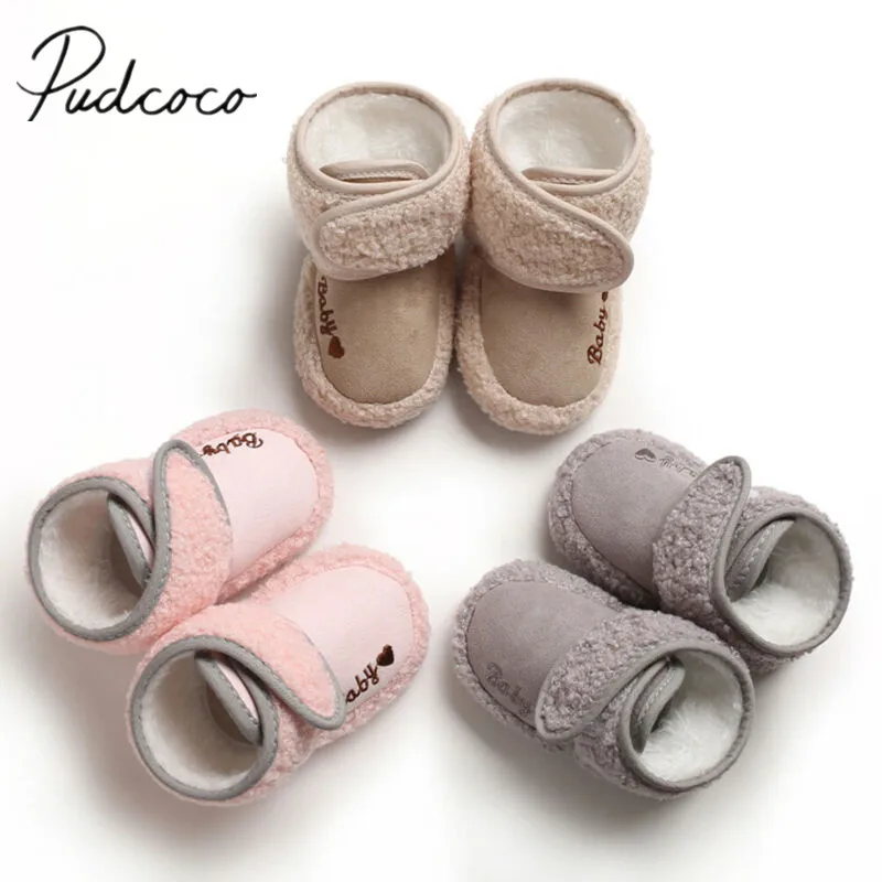 2019 г. Теплые зимние сапоги для малышей от 0 до 18 месяцев в стиле пэчворк