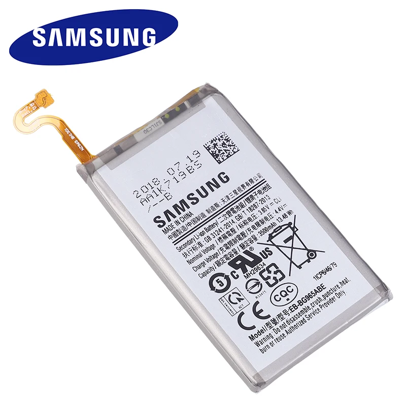 EB-BG965ABE сменный аккумулятор для samsung GALAXY S9 Plus G9650 S9+ G965F EB-BG965ABE аккумулятор для телефона 3500 мАч