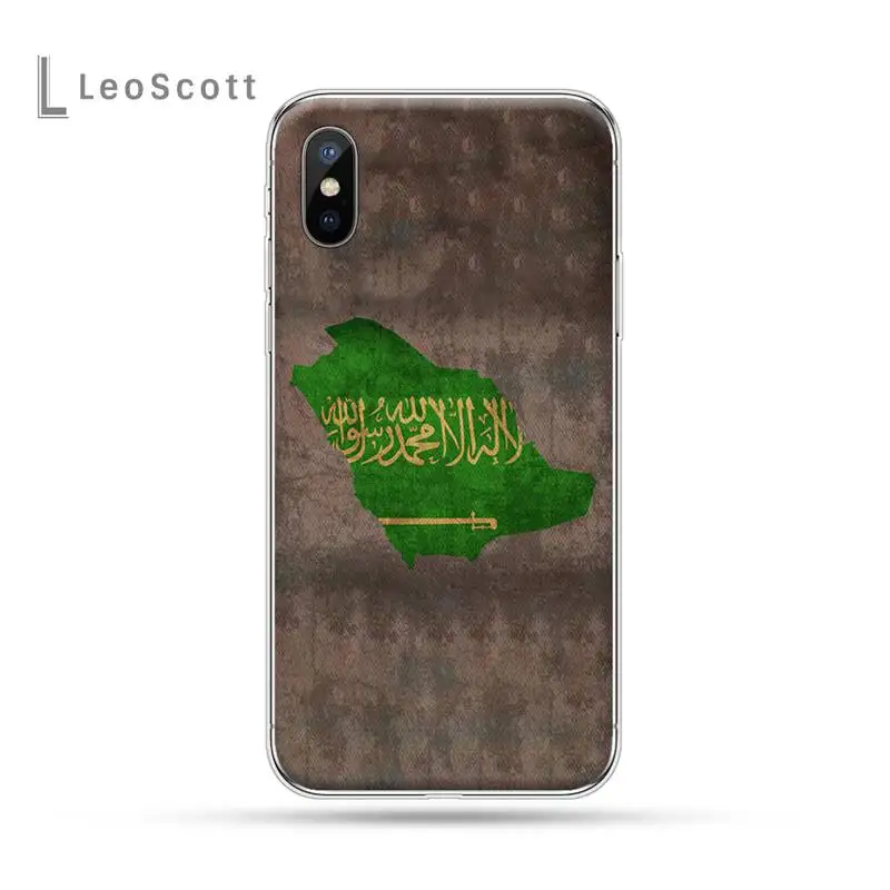 

Saudi Arabia flag design pattern Phone Case For iphone 12 5 5s 5c se 6 6s 7 8 plus x xs xr 11 pro max mini Mobile accessories