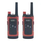 Мини-80-100 м детская иди и болтай Walkie Talkie s игрушка ребенок электронный радио голосовой домофон игрушка на открытом воздухе ЖК-дисплей Дисплей иди и болтай Walkie Talkie s игрушка