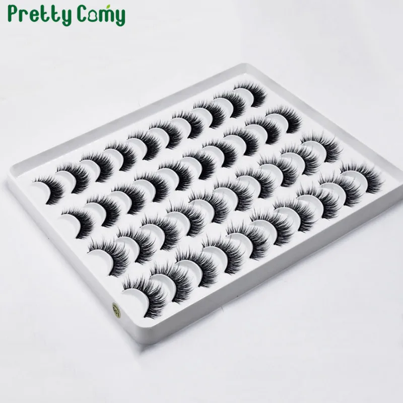 

20 Pairs 3D Fake Eyelashes Lashes Volume Eyelashes Extension False Eyelashes S1