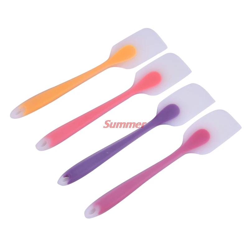 

Kitchen Accessories Popular Silicone Cake Cream Butter Spatula Mixing Batter Scraper Brush Baking Cook Tool