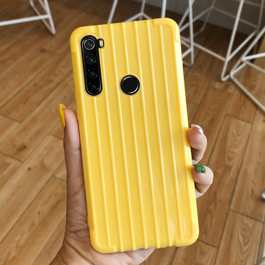 Стильный чемодан для телефона Huawei Honor 7A 7C 7X 8A 8C 8 8X 9 9X Pro мягкий чехол из ТПУ 10i 20 10 Lite