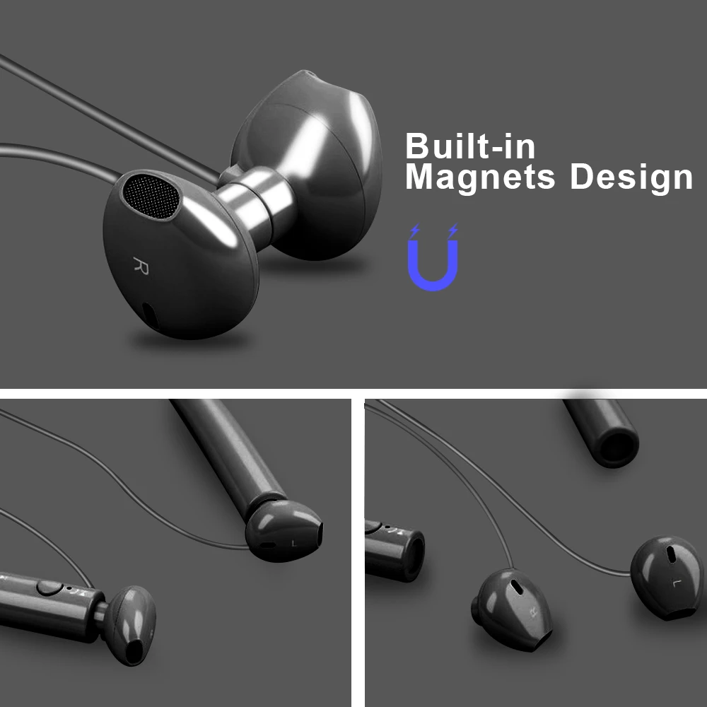 Q14 Bluetooth наушники с шейным ремешком беспроводные стереосистемы защитой от пота