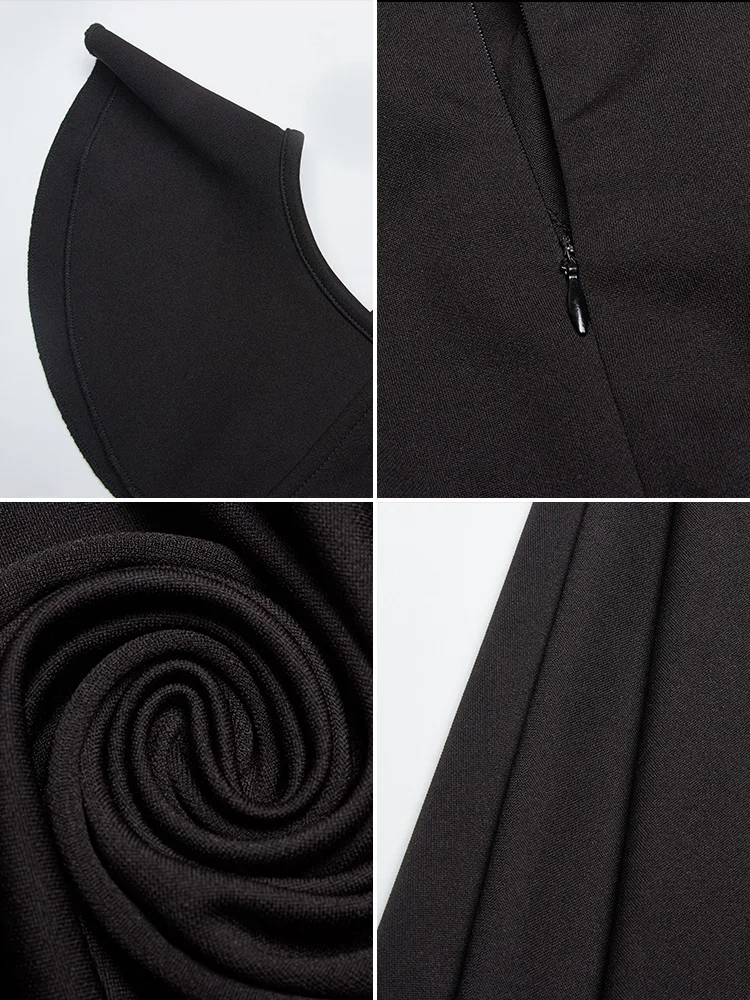 Повседневные платья трапециевидной формы с коротким рукавом в готическом стиле