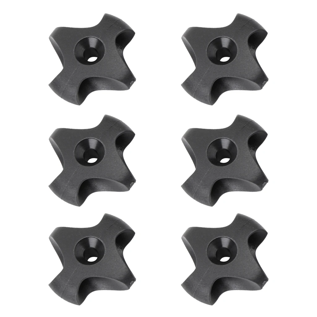 

Durable 6 Pieces Black Nylon Deck Line Guide for Canoe Marine Fishing Inflatable Boat Kayak Fitting Yatch Dinghy Accessories