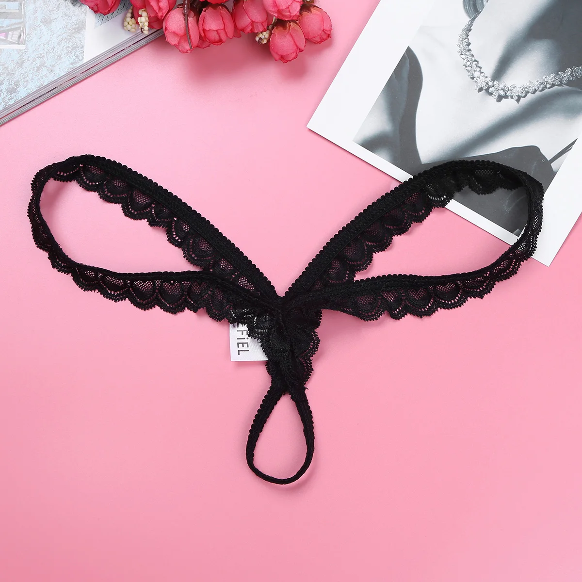 Женские сексуальные кружевные трусики микро-бикини стринги танга Эротическое
