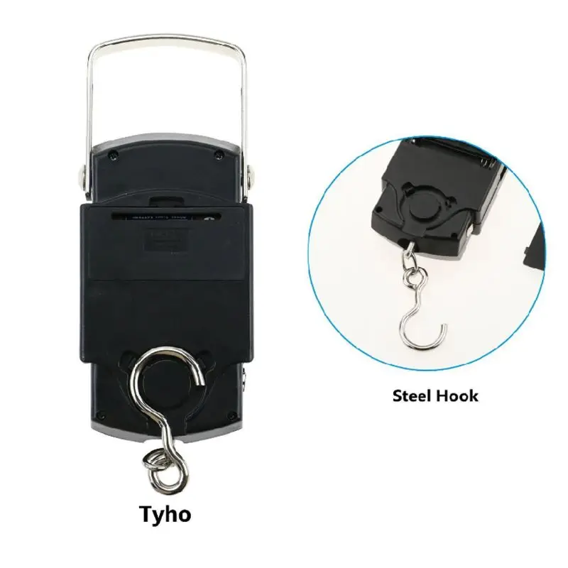 Электронные весы 50 кг карманные цифровые дорожные для рыбалки шоппинга|Весы| |