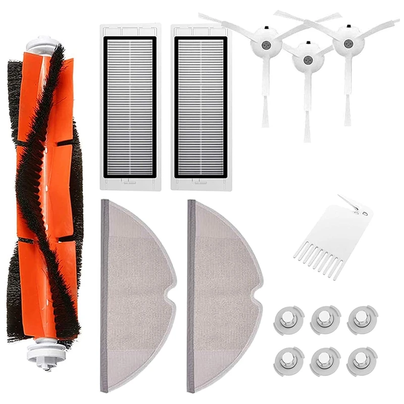 

Main Brush Side Brush Hepa Filter Accessories for Xiaomi Roborock S50 S51 S55 S5 S6 Robot Vacuum Cleaner Spare Parts