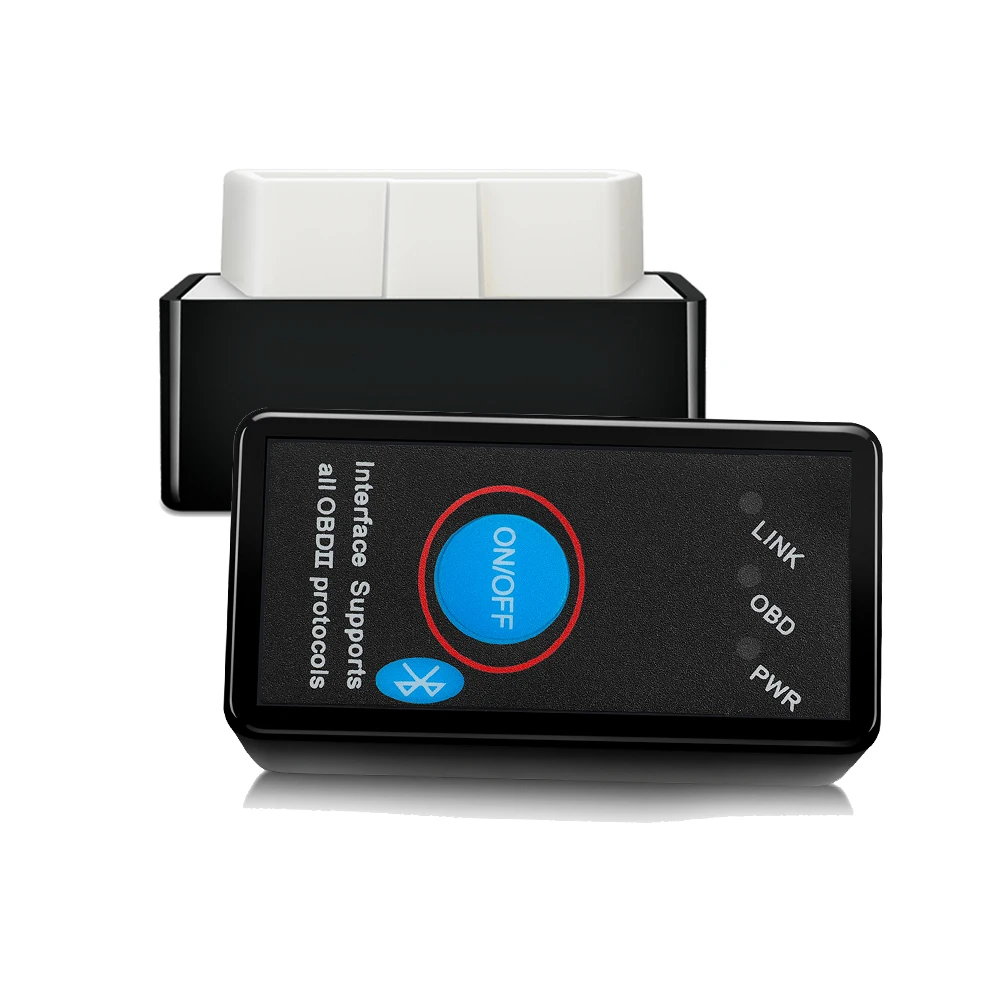 Mini OBDII ELM327 V2.1 Bluetooth Переключатель ВКЛ/ВЫКЛ ELM 327 кодовый сканер для BMW E90 E91 E92 E93 M3 E60 E61
