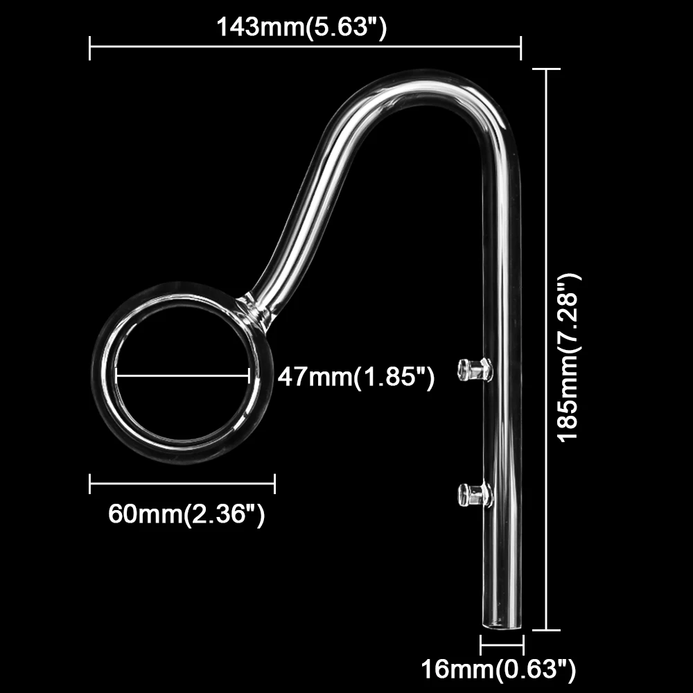 Outlflow Spin-17mm Senzeal аквариум Стекло Лилия Мак спин трубы фильтр трубка с зажимом потока и оттока поверхности скиммер аквариум фильтр - Цвет: Outlflow Spin-17mm