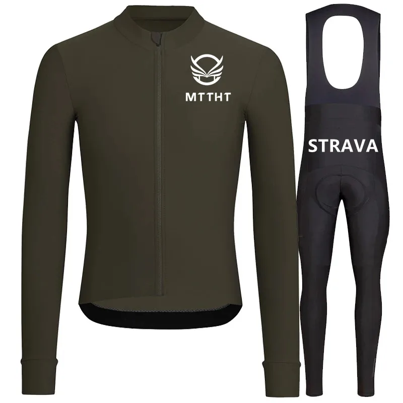 

2021 Winter Hot Wool Men Cycling Suit Outdoor Sportswear MTB Bike Uniform Cycling Kit Bicycle Clothing