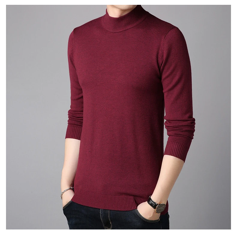 Мужские кашмирские плавки, полный Mouw Pull color Trui, мужские топы, мужские свитера, мужские одноцветные Повседневные свитера с круглым вырезом, мужские тонкие