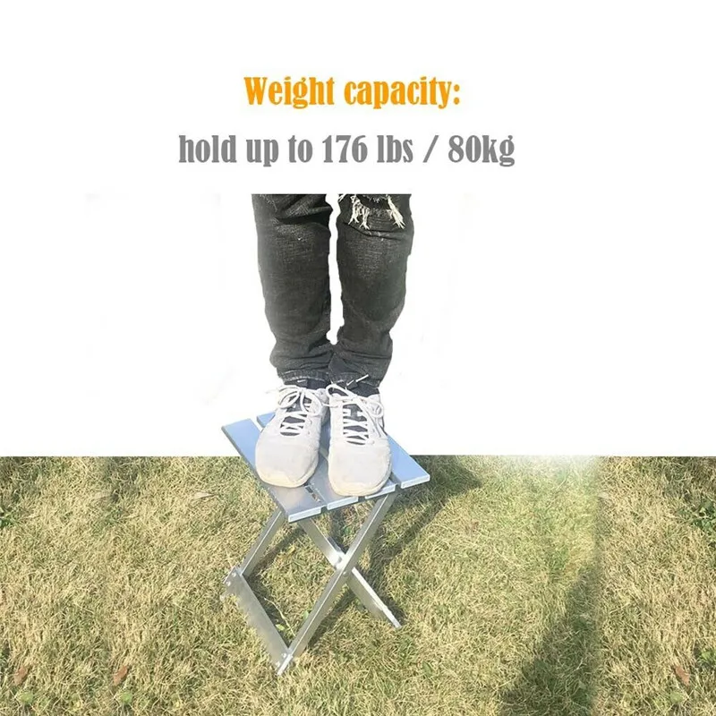Популярный складной стул из алюминиевого сплава для рыбалки портативный