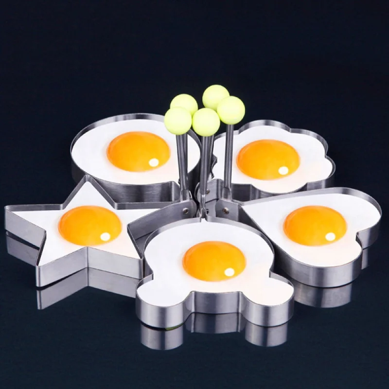

Stainless Steel Fried Egg Shaper Pancake Mould Mold Kitchen Cooking Tools