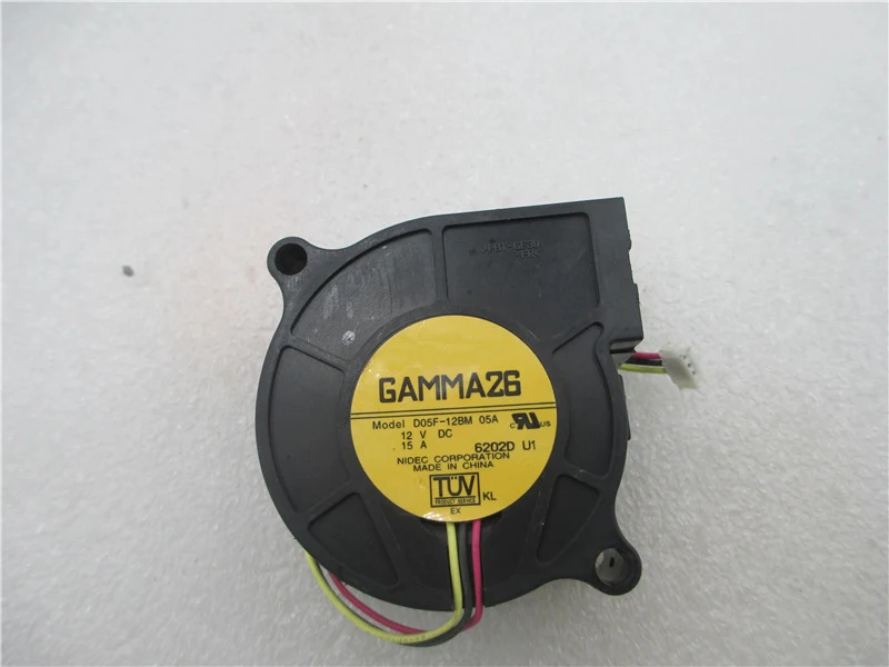 Новый вентилятор для NIDEC D05F 12BM 05A 01B 50X50X25 мм (5 см) 5025 12V 5 см турбинный охлаждающий