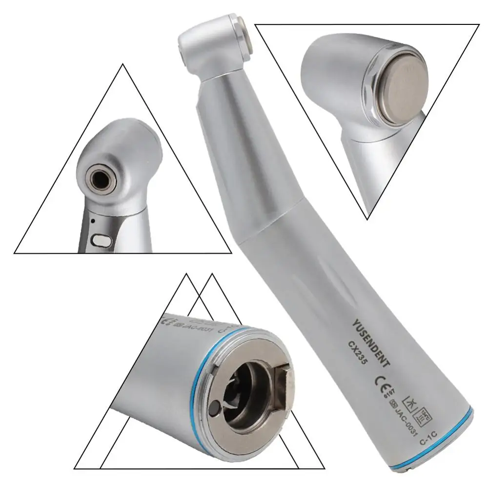 Стоматологический наконечник под углом волоконно оптическая внутренняя вода