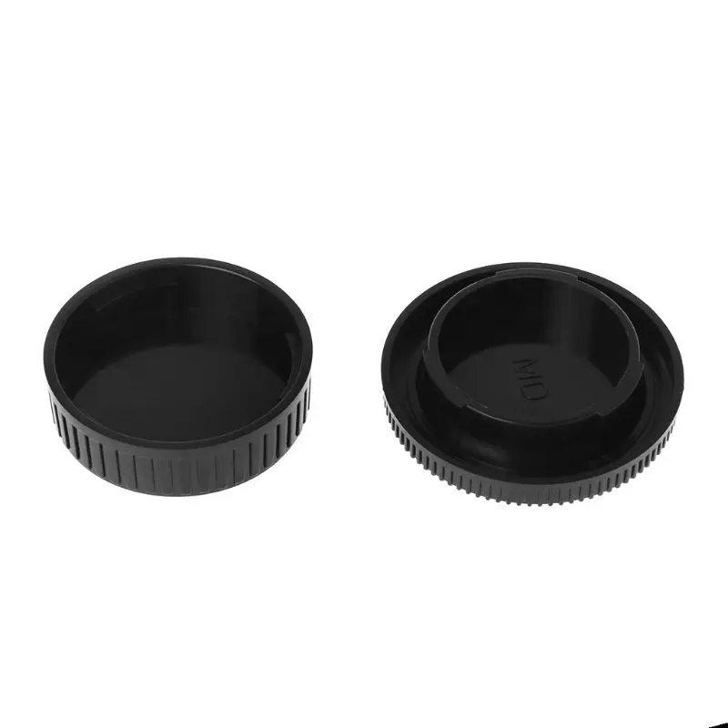 Rear Lens Body Cap Camera Cover Set Dust Screw Mount Protection Plastic Black Replacement for Minolta MD X700 DF-1 LX9A | Электроника