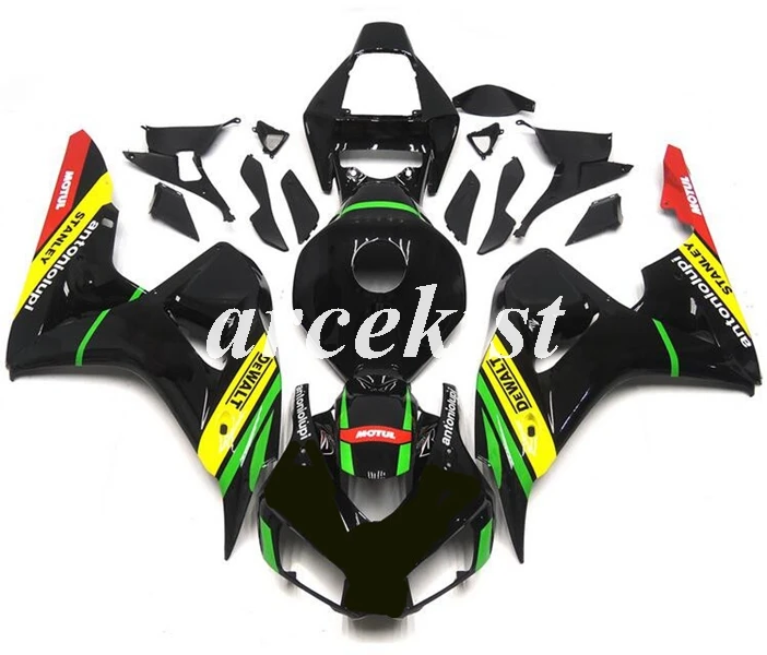 

Injection Mold New ABS Motorcycle Fairings kit Fit for CBR1000RR 06 07 CBR 1000RR CBR1000 2006 2007 body set blue white
