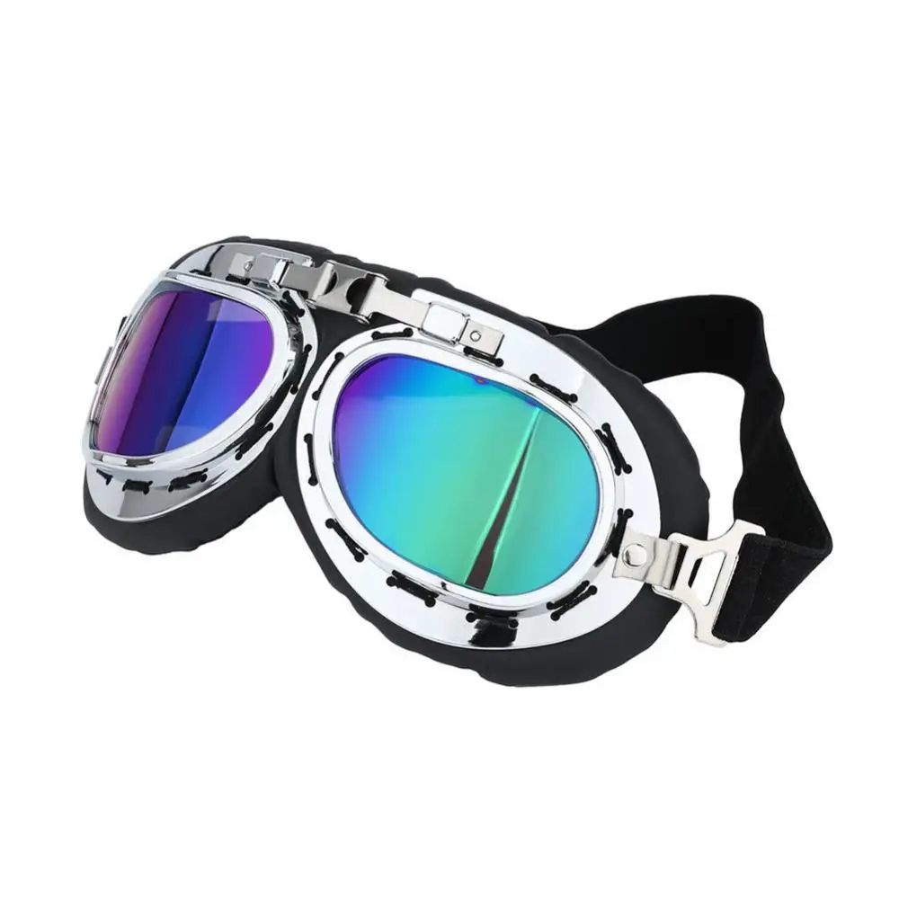 

85% Hot Sales!!! Vintage Windproof Motorcycle Scooter Goggles Helmet Motocross Glasses Eyewear