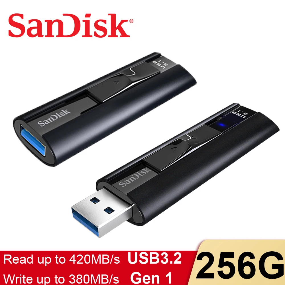 

SanDisk Extreme PRO USB 3. 0 3,2 ГБ твердотельный накопитель 256 ГБ флэш-накопитель CZ880 до 128 Мб оригинальный USB флэш-накопитель