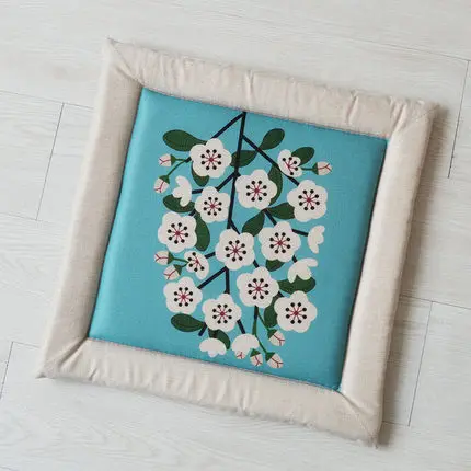 Скандинавская Подушка стул из массива дерева для обеда подушка офисного стула