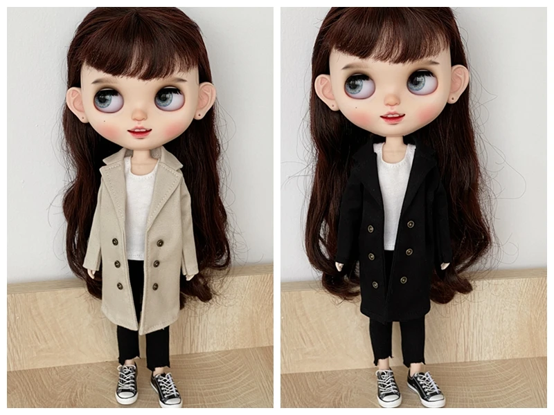 

Одежда для кукол Blyth OB24 Azone Licca OB22 BJS, верхняя и нижняя рубашка, пальто, костюмы, брюки LE02