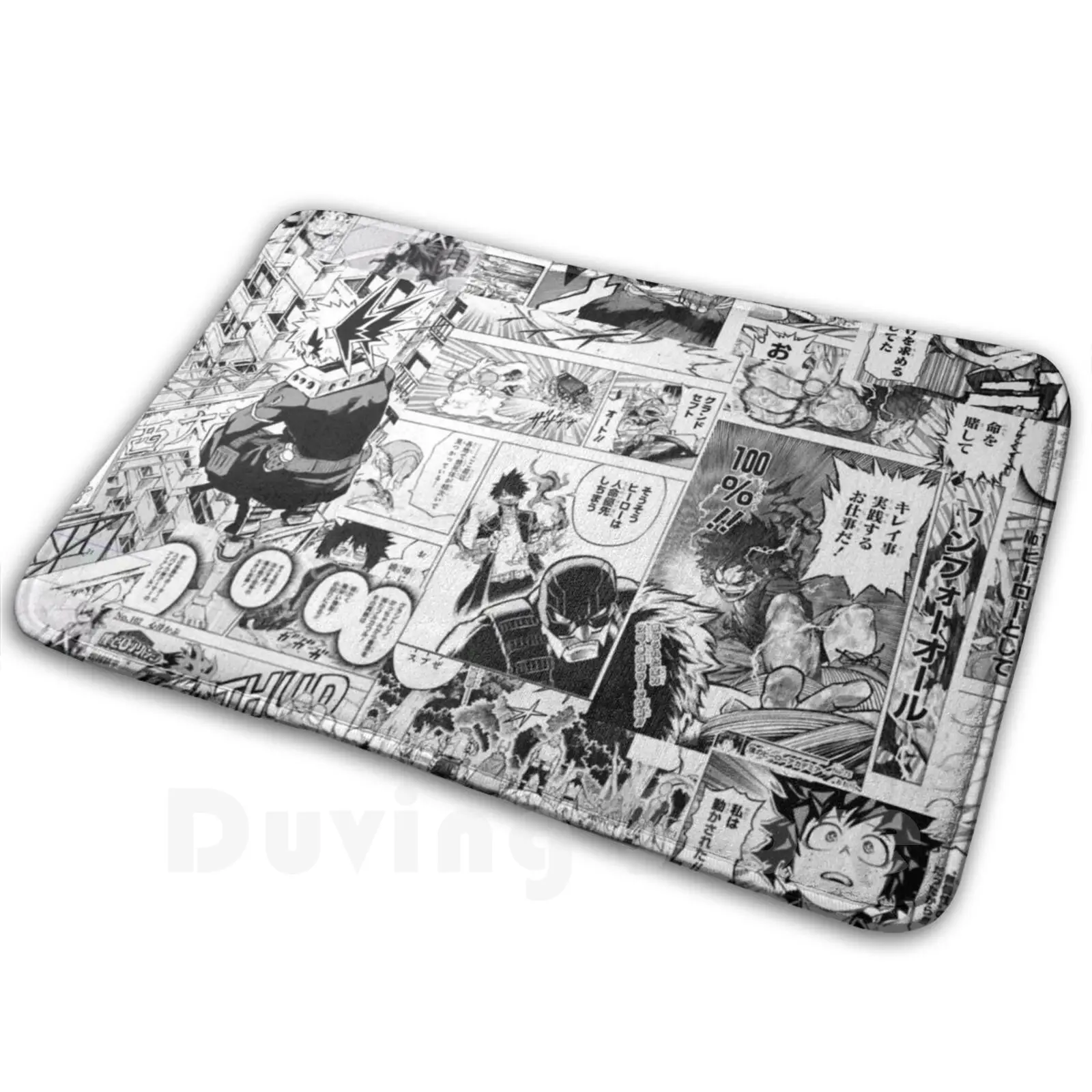 Коллаж для манги коврик подушка Todoroki Deku Midoriya все может манга Bakugo Mineta панели