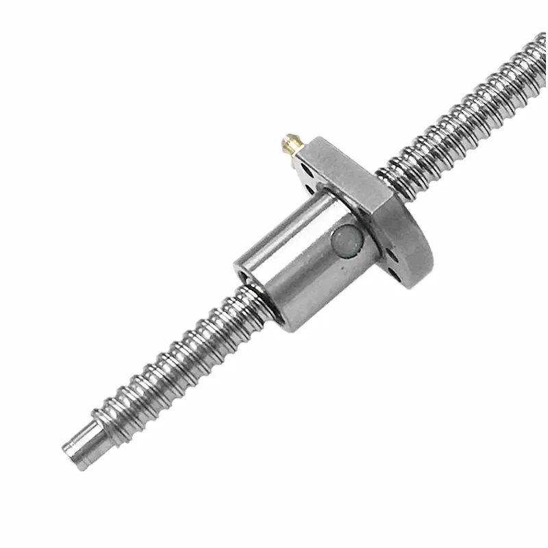 Обработанный sfu1204 12 мм свернутый C7 200/250/300 шариковый винт с шагом 4 + BK/BF10 Торцевая