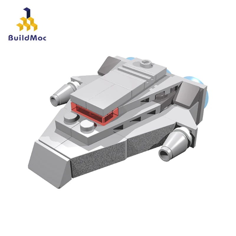 BuildMoc StarW космический корабль Storm Fighter Microfighters AT ST строительные блоки кирпичи Toys10893