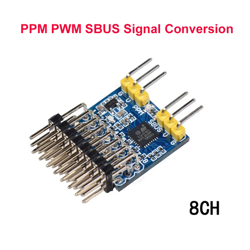Модуль преобразования сигнала PWM PPM SBUS 8 каналов 32 битный преобразователь входное