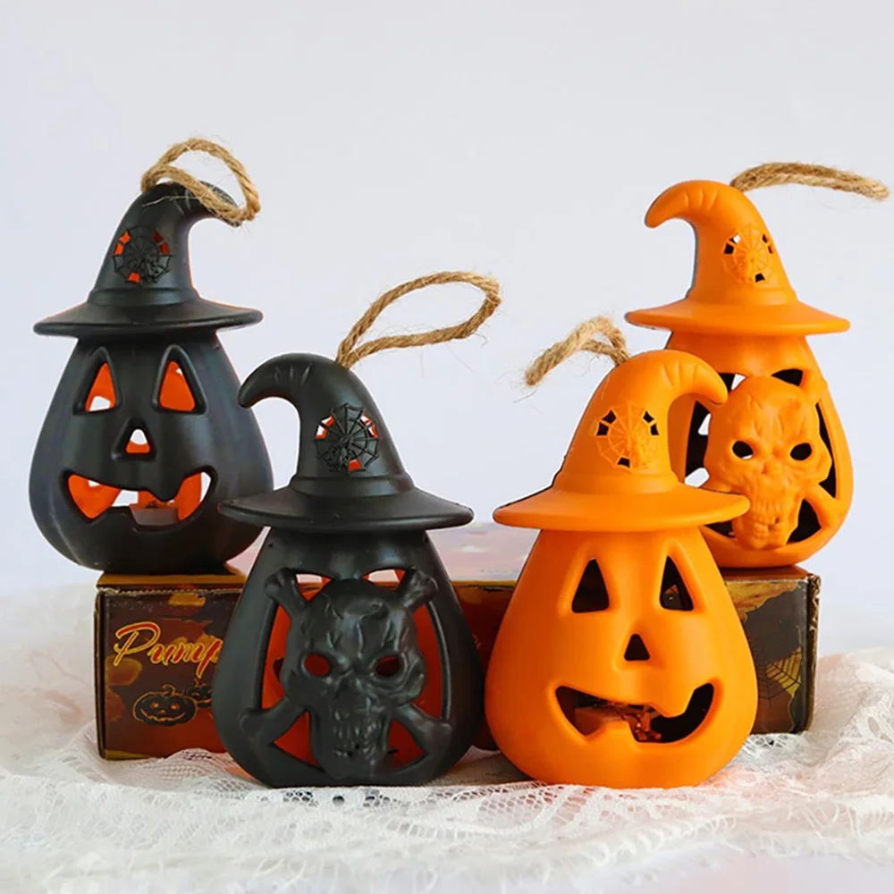 

Pumpkin Lamp Halloween Hanging Night Lamps Flameless Pumpkin Light Halloween Hanging Night Lamps Flameless